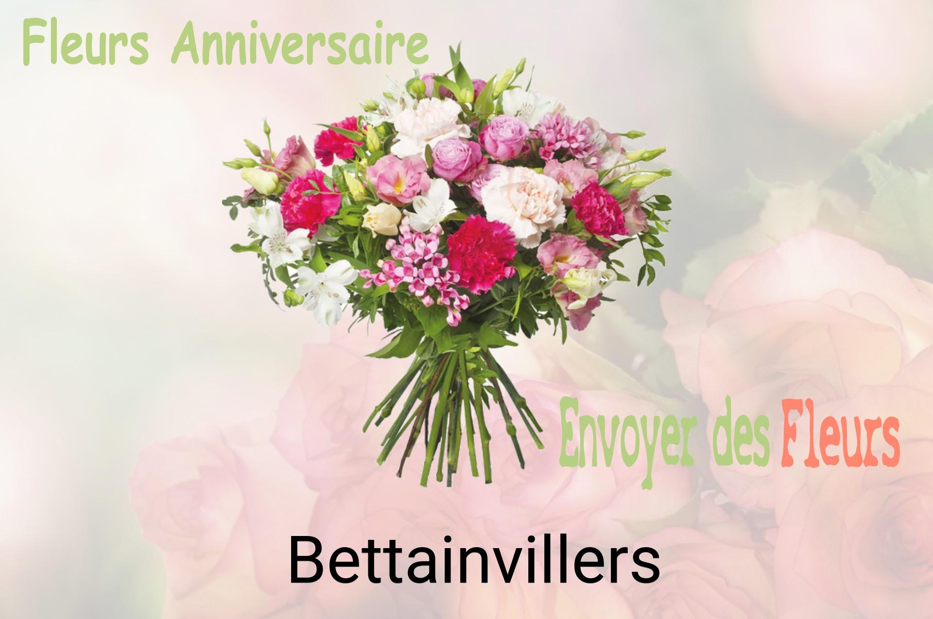 Bouquet de fleurs d’anniversaire livré à Bettainvillers
